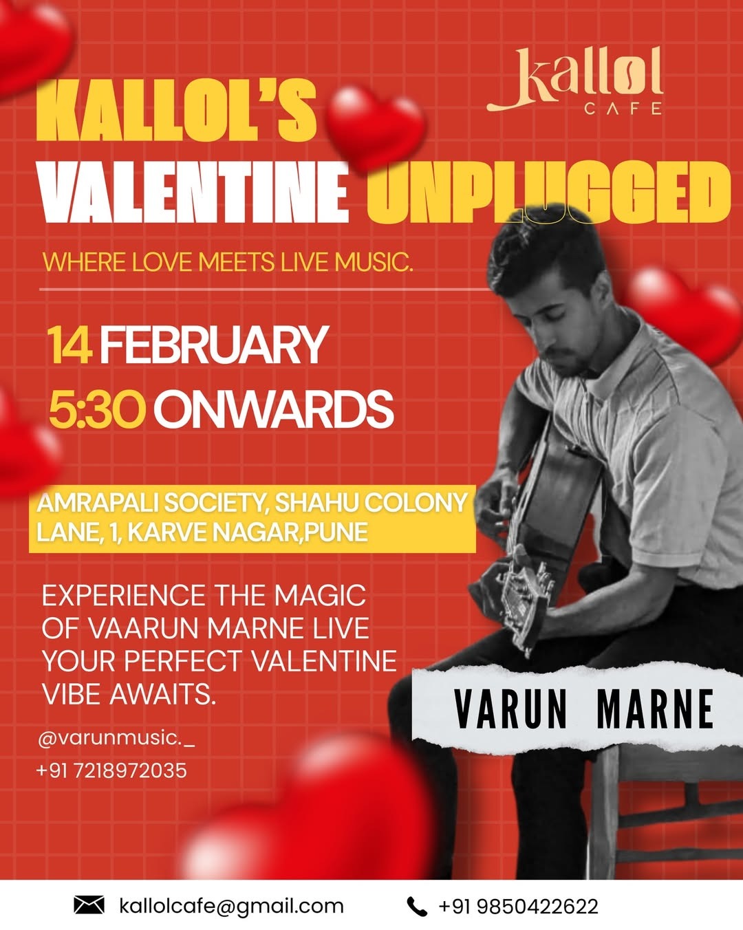 Celebrations & Special Events at Kallol Cafe